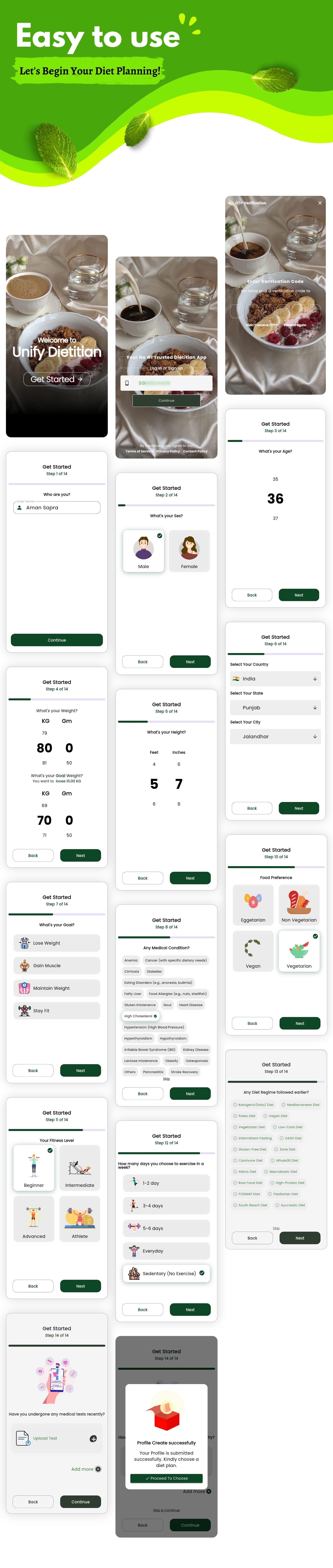 NutriAI – Smart AI-Powered Diet Planner & Tracker Flutter Android & iOS App |  Laravel Admin Panel