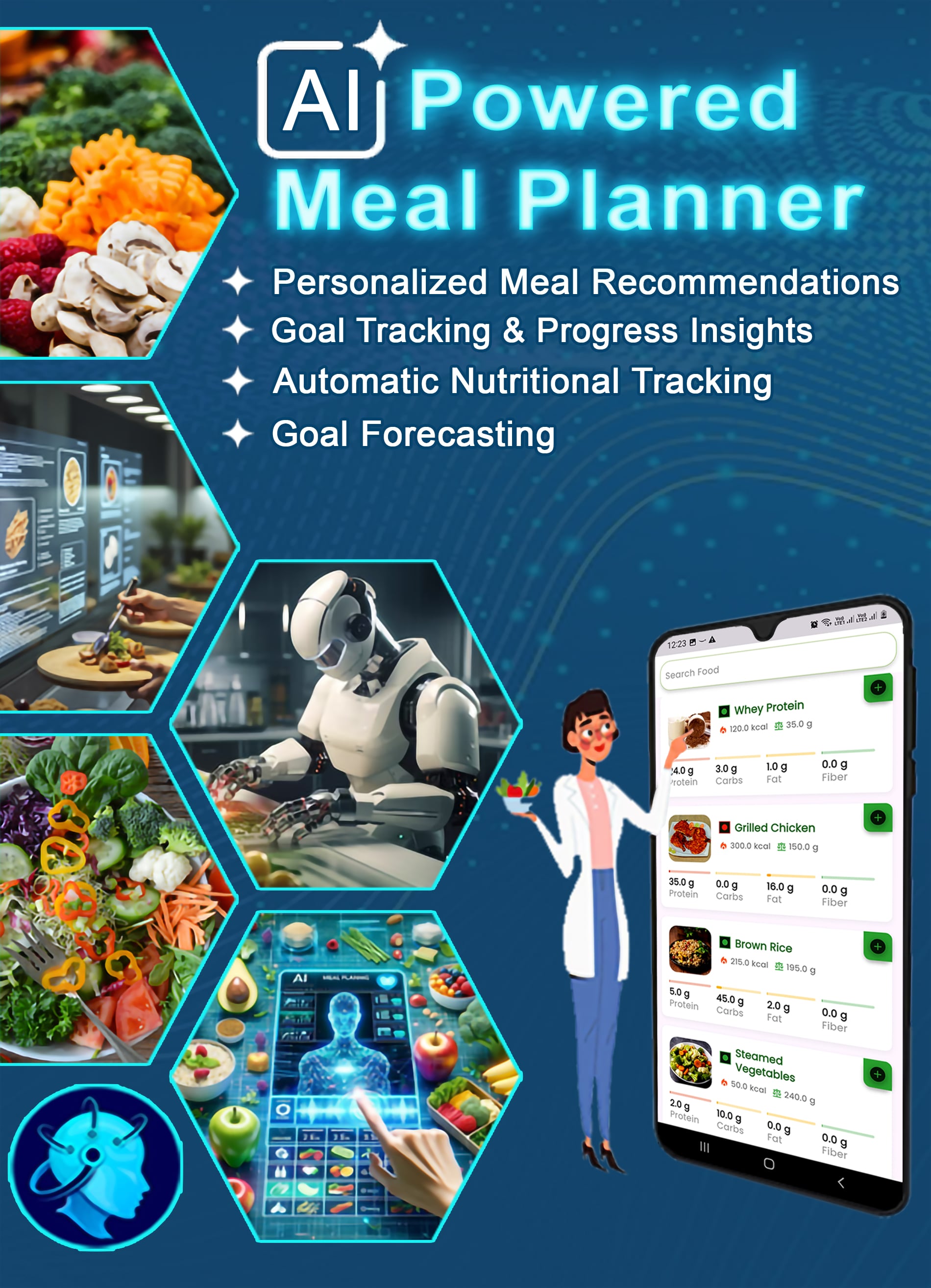 NutriAI – Smart AI-Powered Diet Planner & Tracker Flutter Android & iOS App |  Laravel Admin Panel